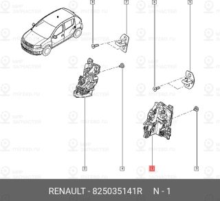 Запчасть NISSAN 825035141R