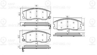 Запчасть FREMAX FBP1500
