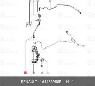 Запчасть NISSAN 164468958R