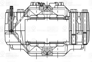 Тормозной суппорт TRIALLI CF800337