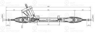 Рулевой механизм TRIALLI CR0912