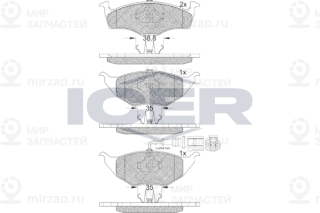 Запчасть ICER 181594071