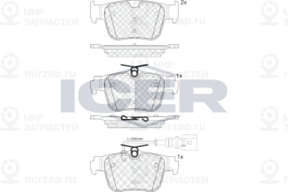 Запчасть ICER 182410203