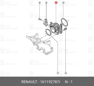 Запчасть NISSAN 161192787R