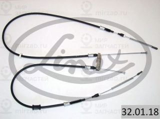 Трос стояночного тормоза LINEX 320118