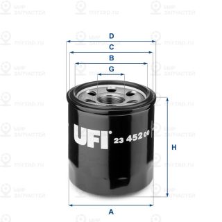 Фильтр масляный UFI 2345200