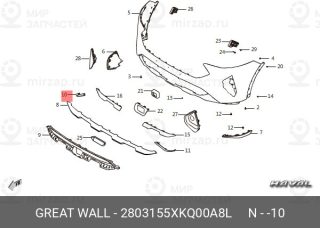 Запчасть HAVAL 2803155XKQ00A8L
