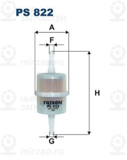Фильтр топливный FILTRON PS822