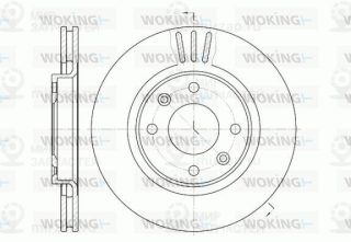 Запчасть WOKING D660310