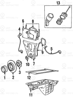 Запчасть BMW 12141247259