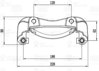 Запчасть TRIALLI CF206603