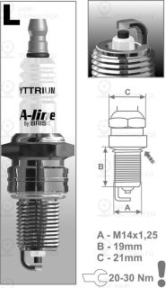 Запчасть BRISK ALINE4