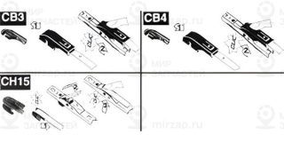 Запчасть CHAMPION X43W10