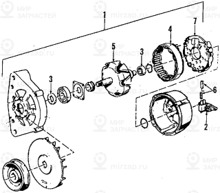 Запчасть BMW 12311739365