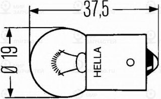 Запчасть HELLA 8GA002071261