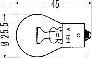 Запчасть HELLA 8GA002073251