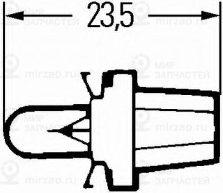 Запчасть HELLA 8GA007997071