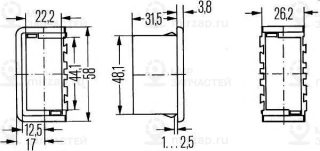 Запчасть HELLA 8HG716734001
