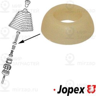 Втулка, шток вилки переключения передач JP GROUP 1131500100