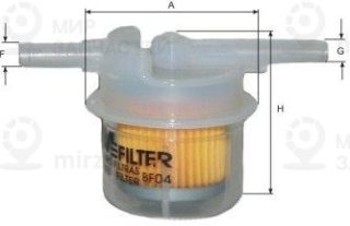 Запчасть MFILTER BF04
