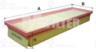 Фильтр воздушный MFILTER K748