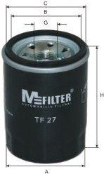 Фильтр масляный MFILTER TF27