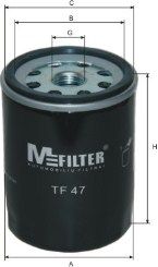 Фильтр масляный MFILTER TF47