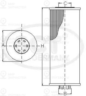 Запчасть SCT Germany SH4044P
