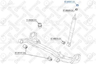 Запчасть STELLOX 8798087SX