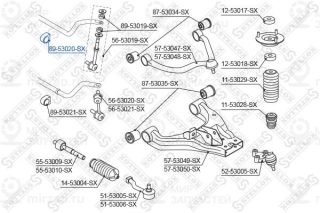 Запчасть STELLOX 8953020SX