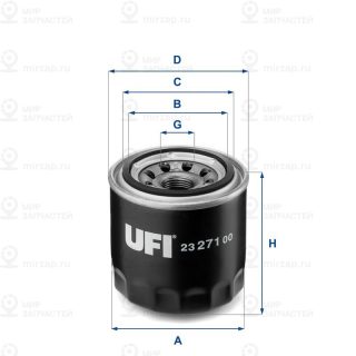 Запчасть UFI 2327100