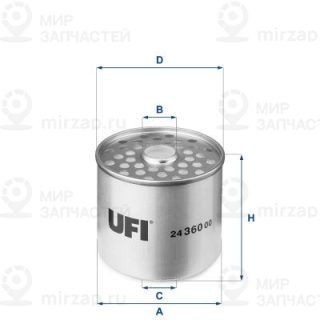 Запчасть UFI 2436000