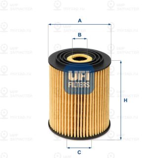 Запчасть UFI 2503400
