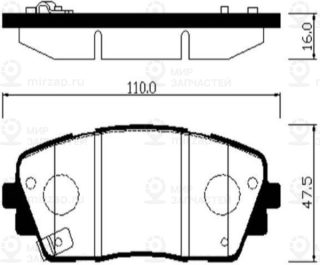Запчасть HSB HP1047