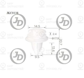 Запчасть JUST DRIVE JKC0138