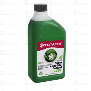 Антифриз Totachi Super Llc Зеленый -40С 1Л TOTACHI 41601