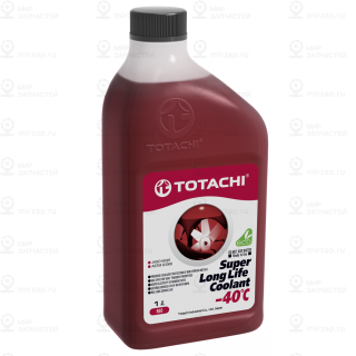Охлаждающая Жидкость Red -40C 1Л. TOTACHI 41801
