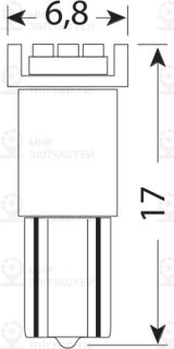 Запчасть Маяк 12T5BLK012BL