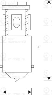 Запчасть Маяк 12T8W6SMD5630