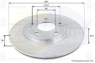 Запчасть COMLINE ADC1050V