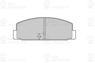 Запчасть FREMAX FBP1737
