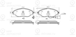Запчасть FREMAX FBP1742
