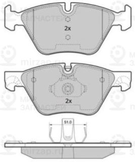 Запчасть FREMAX FBP1853