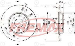 Запчасть FREMAX BD0920