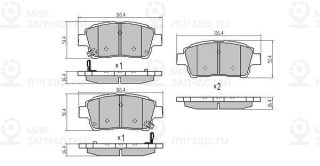 Запчасть FREMAX FBP1211