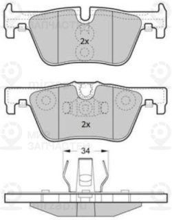 Запчасть FREMAX FBP1874