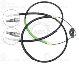 Трос стояночного тормоза ABS K17402