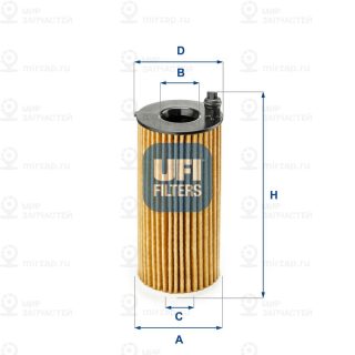 Запчасть UFI 2518800