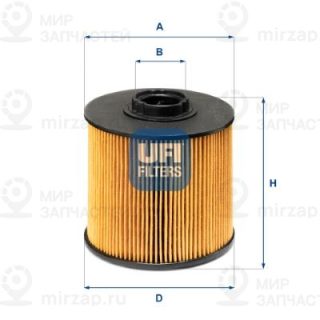 Запчасть UFI 2614900