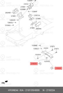 Запчасть HYUNDAI 218135H000